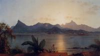 Heade, Martin Johnson - Sunset, Harbor at Rio